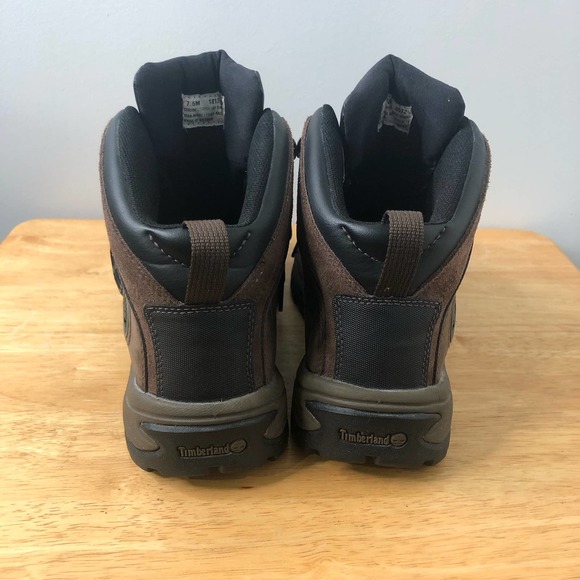 Timberland Flume Mid Waterproof Leather Hiking Boots #18128 | Men\'s Size 7.5 main image 5